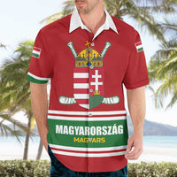Custom Hockey 2026 Hungary Hawaiian Shirt Magyars Go Champions