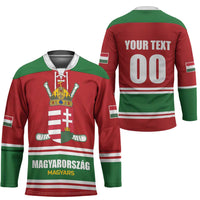 Custom Hockey 2026 Hungary Hockey Jersey Magyars Go Champions
