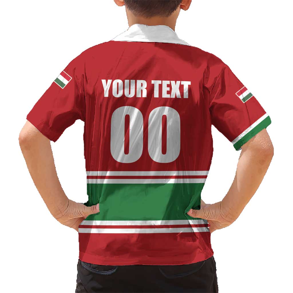 Custom Hockey 2026 Hungary Kid Hawaiian Shirt Magyars Go Champions