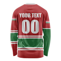Custom Hockey 2026 Hungary Long Sleeve Shirt Magyars Go Champions