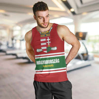 Custom Hockey 2026 Hungary Men Tank Top Magyars Go Champions