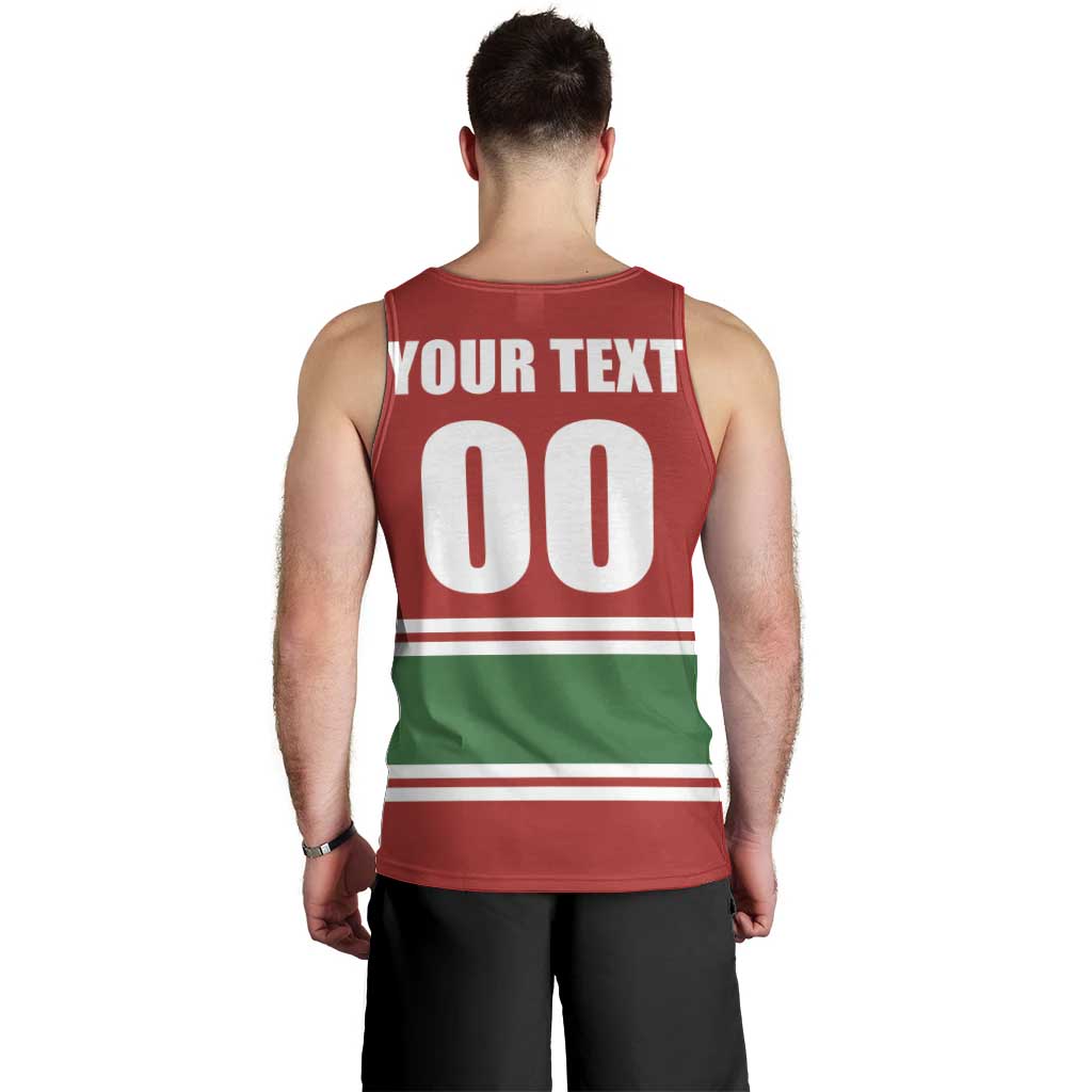 Custom Hockey 2026 Hungary Men Tank Top Magyars Go Champions