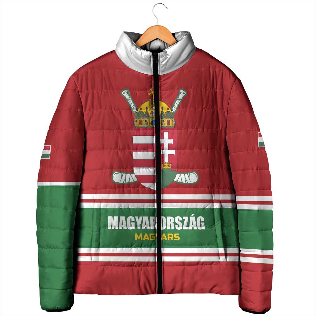Custom Hockey 2026 Hungary Padded Jacket Magyars Go Champions
