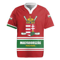 Custom Hockey 2026 Hungary Rugby Jersey Magyars Go Champions