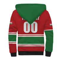 Custom Hockey 2026 Hungary Sherpa Hoodie Magyars Go Champions
