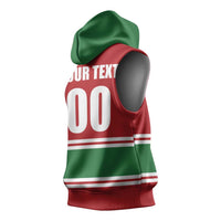 Custom Hockey 2026 Hungary Sleeveless Hoodie Magyars Go Champions