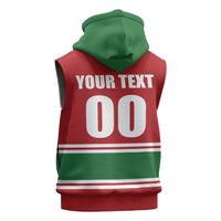 Custom Hockey 2026 Hungary Sleeveless Zip Hoodie Magyars Go Champions