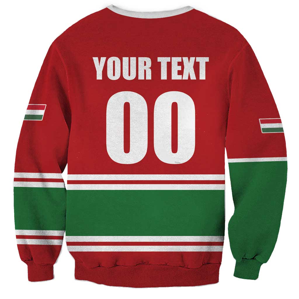 Custom Hockey 2026 Hungary Sweatshirt Magyars Go Champions