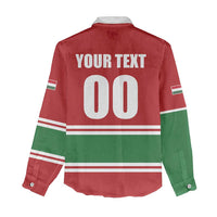 Custom Hockey 2026 Hungary Women Casual Shirt Magyars Go Champions
