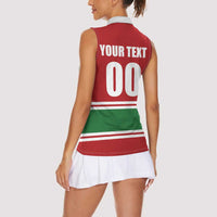 Custom Hockey 2026 Hungary Women Sleeveless Polo Shirt Magyars Go Champions