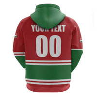 Custom Hockey 2026 Hungary Zip Hoodie Magyars Go Champions