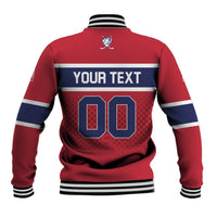 Custom Hockey 2026 Norway Baseball Jacket The Polar Bears Norge Come On