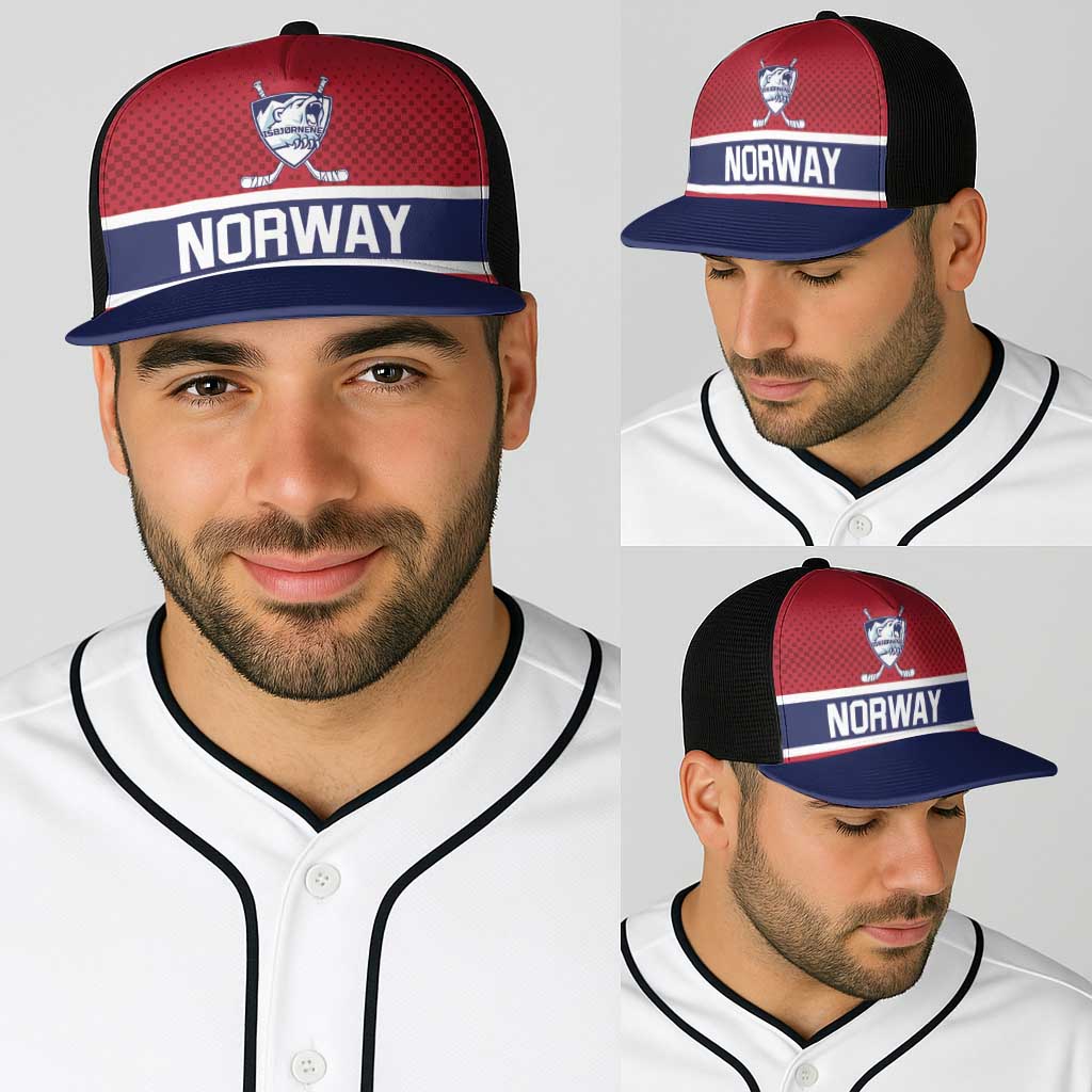 Hockey 2026 Norway Baseball Net Cap The Polar Bears Norge Come On