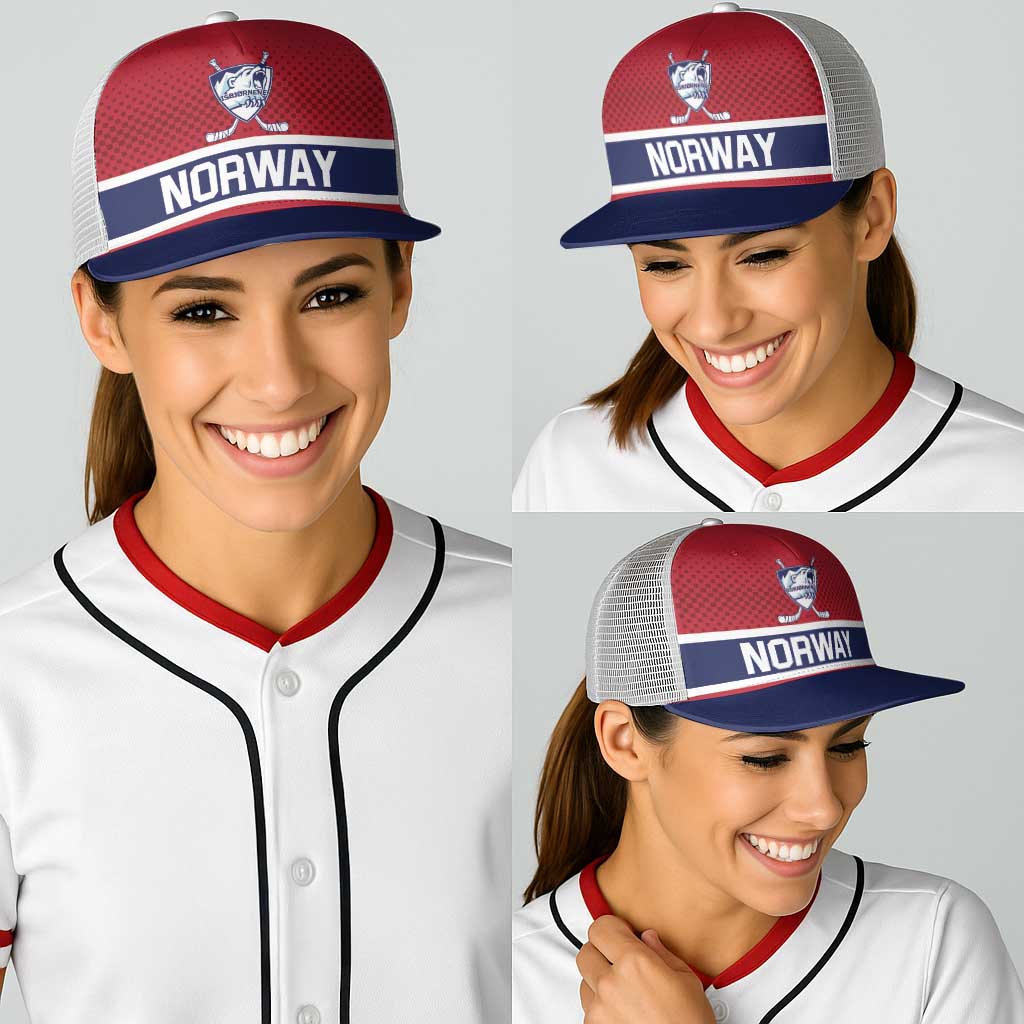 Hockey 2026 Norway Baseball Net Cap The Polar Bears Norge Come On