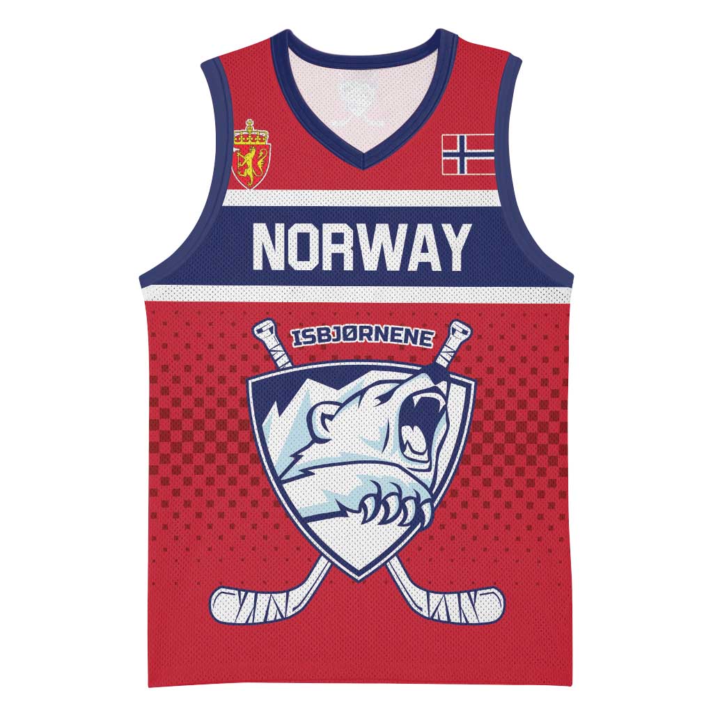 Custom Hockey 2026 Norway Basketball Jersey The Polar Bears Norge Come On