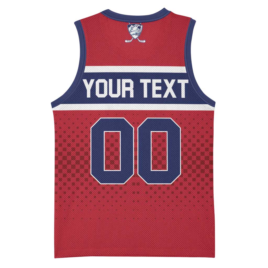 Custom Hockey 2026 Norway Basketball Jersey The Polar Bears Norge Come On