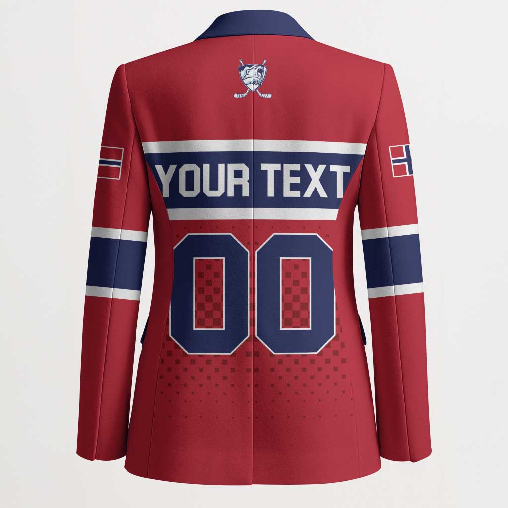 Custom Hockey 2026 Norway Blazer The Polar Bears Norge Come On