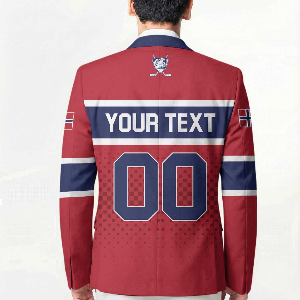 Custom Hockey 2026 Norway Blazer The Polar Bears Norge Come On
