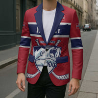 Custom Hockey 2026 Norway Blazer The Polar Bears Norge Come On