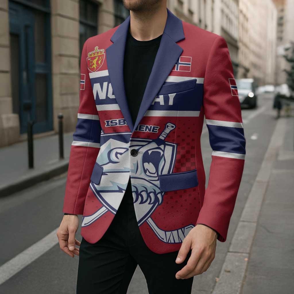 Custom Hockey 2026 Norway Blazer The Polar Bears Norge Come On