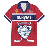 Custom Hockey 2026 Norway Hawaiian Shirt The Polar Bears Norge Come On