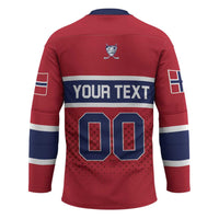 Custom Hockey 2026 Norway Hockey Jersey The Polar Bears Norge Come On