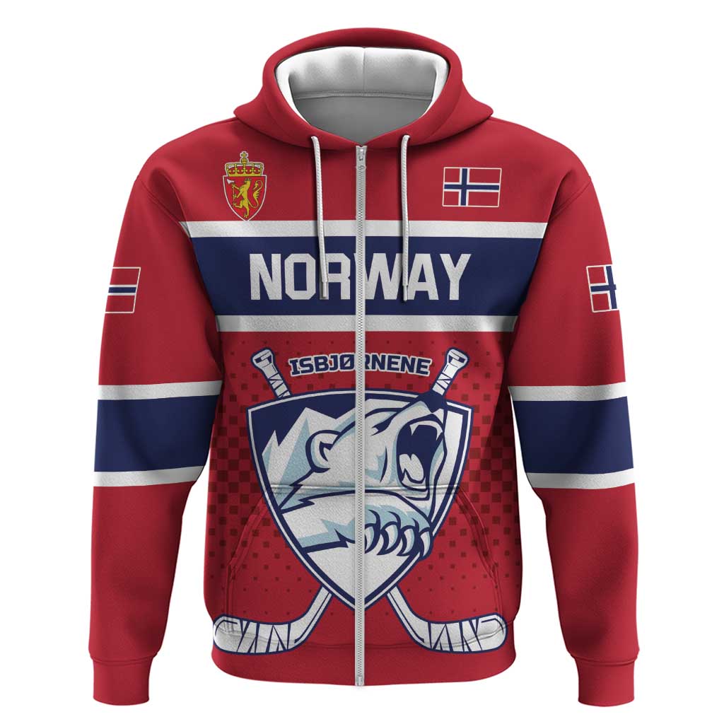 Custom Hockey 2026 Norway Hoodie The Polar Bears Norge Come On
