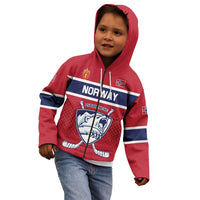 Custom Hockey 2026 Norway Kid Hoodie The Polar Bears Norge Come On