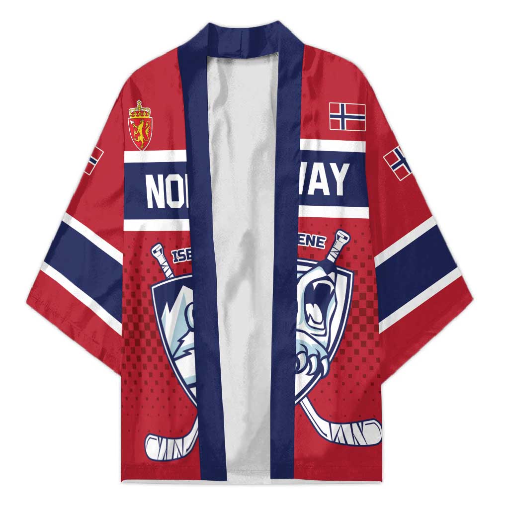 Custom Hockey 2026 Norway Kimono The Polar Bears Norge Come On