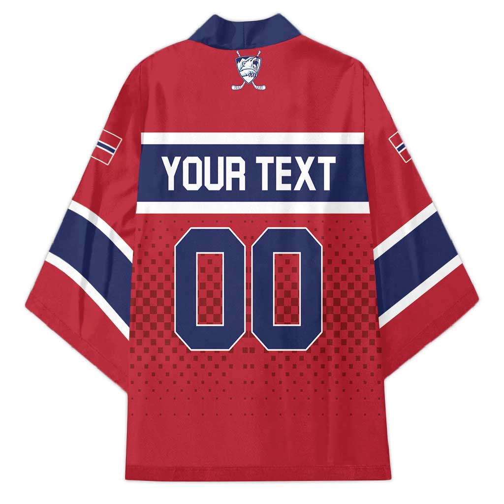 Custom Hockey 2026 Norway Kimono The Polar Bears Norge Come On