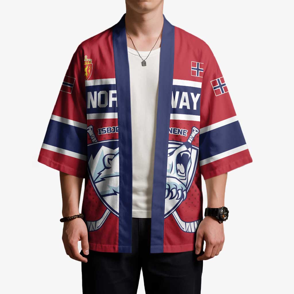 Custom Hockey 2026 Norway Kimono The Polar Bears Norge Come On