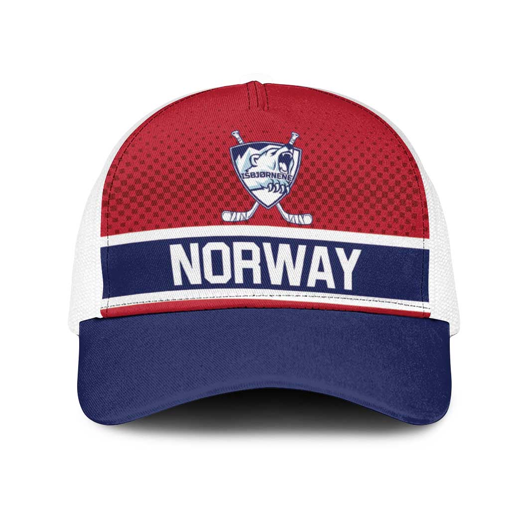 Hockey 2026 Norway Mesh Trucker Cap The Polar Bears Norge Come On