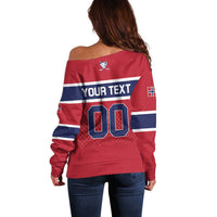Custom Hockey 2026 Norway Off Shoulder Sweater The Polar Bears Norge Come On