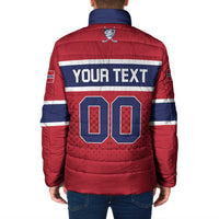 Custom Hockey 2026 Norway Padded Jacket The Polar Bears Norge Come On