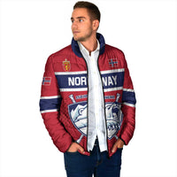 Custom Hockey 2026 Norway Padded Jacket The Polar Bears Norge Come On
