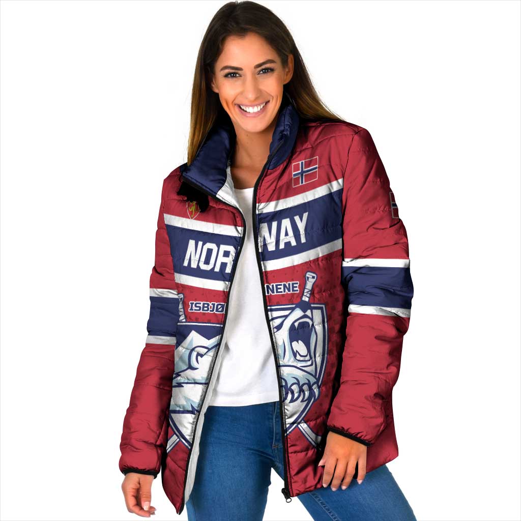 Custom Hockey 2026 Norway Padded Jacket The Polar Bears Norge Come On