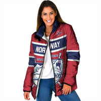 Custom Hockey 2026 Norway Padded Jacket The Polar Bears Norge Come On