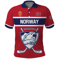 Custom Hockey 2026 Norway Polo Shirt The Polar Bears Norge Come On