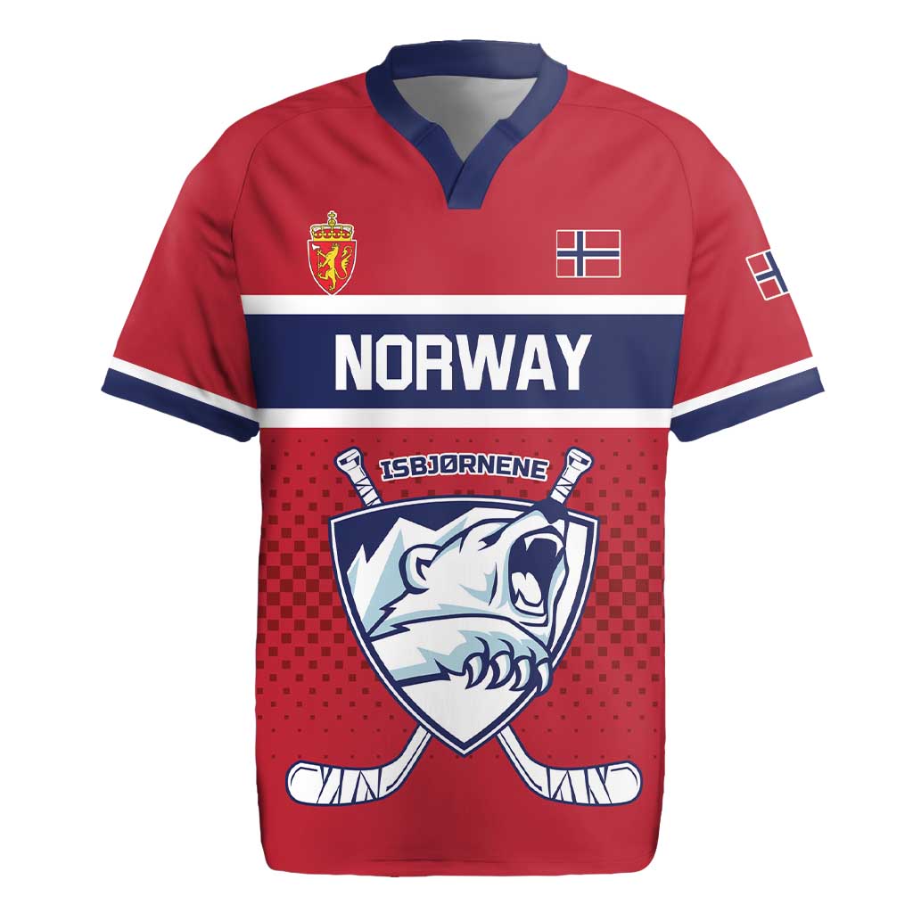 Custom Hockey 2026 Norway Rugby Jersey The Polar Bears Norge Come On