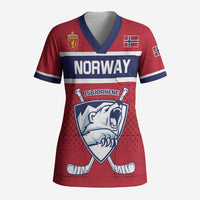 Custom Hockey 2026 Norway Scrub Top The Polar Bears Norge Come On