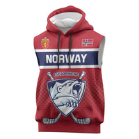 Custom Hockey 2026 Norway Sleeveless Hoodie The Polar Bears Norge Come On