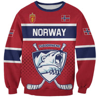 Custom Hockey 2026 Norway Sweatshirt The Polar Bears Norge Come On