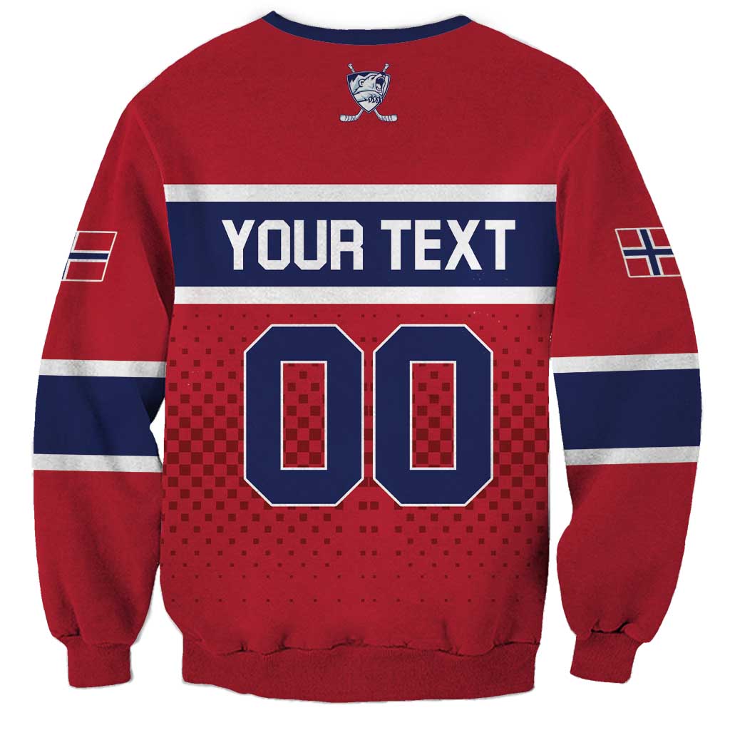 Custom Hockey 2026 Norway Sweatshirt The Polar Bears Norge Come On