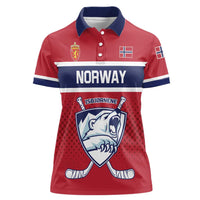 Custom Hockey 2026 Norway Women Polo Shirt The Polar Bears Norge Come On