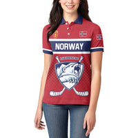 Custom Hockey 2026 Norway Women Polo Shirt The Polar Bears Norge Come On