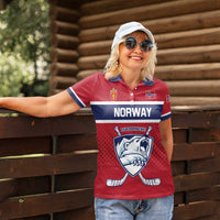 Custom Hockey 2026 Norway Women Polo Shirt The Polar Bears Norge Come On