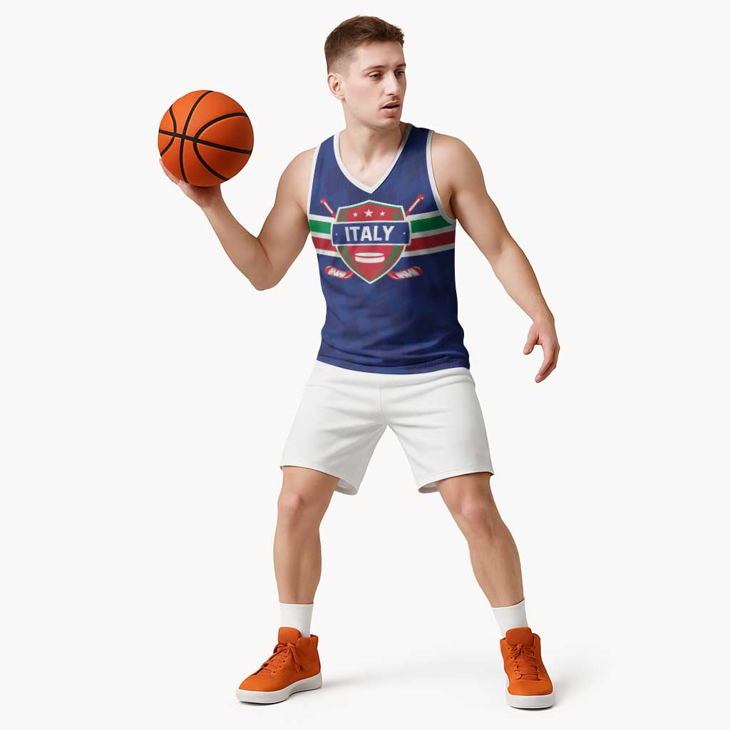 Custom Hockey 2026 Italy Basketball Jersey Gli Azzurri Go Champions