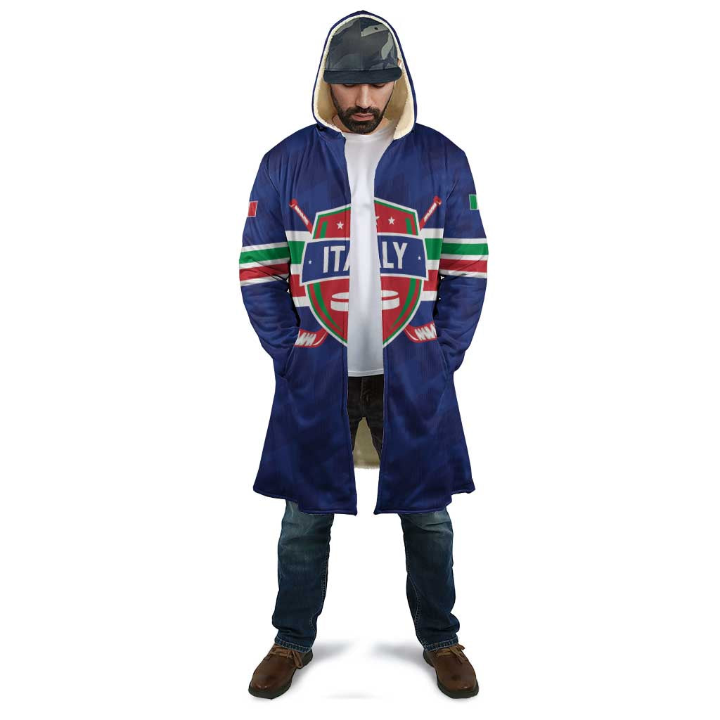 Custom Hockey 2026 Italy Cloak Gli Azzurri Go Champions