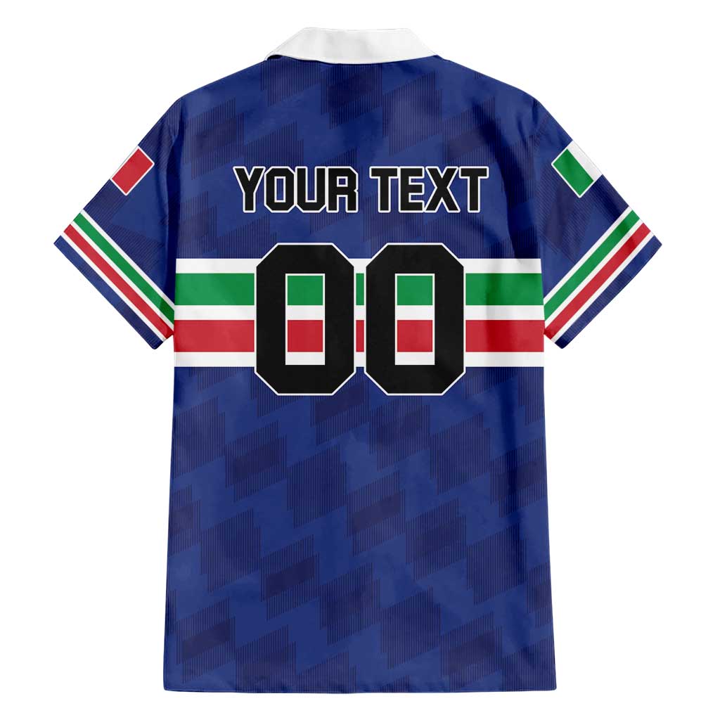 Custom Hockey 2026 Italy Hawaiian Shirt Gli Azzurri Go Champions