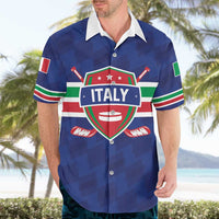 Custom Hockey 2026 Italy Hawaiian Shirt Gli Azzurri Go Champions